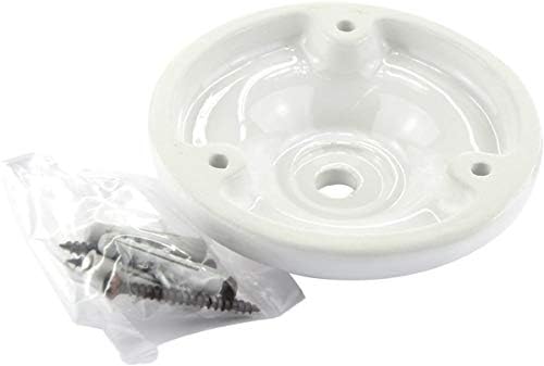 Vue 2 de Rosace En Porcelaine