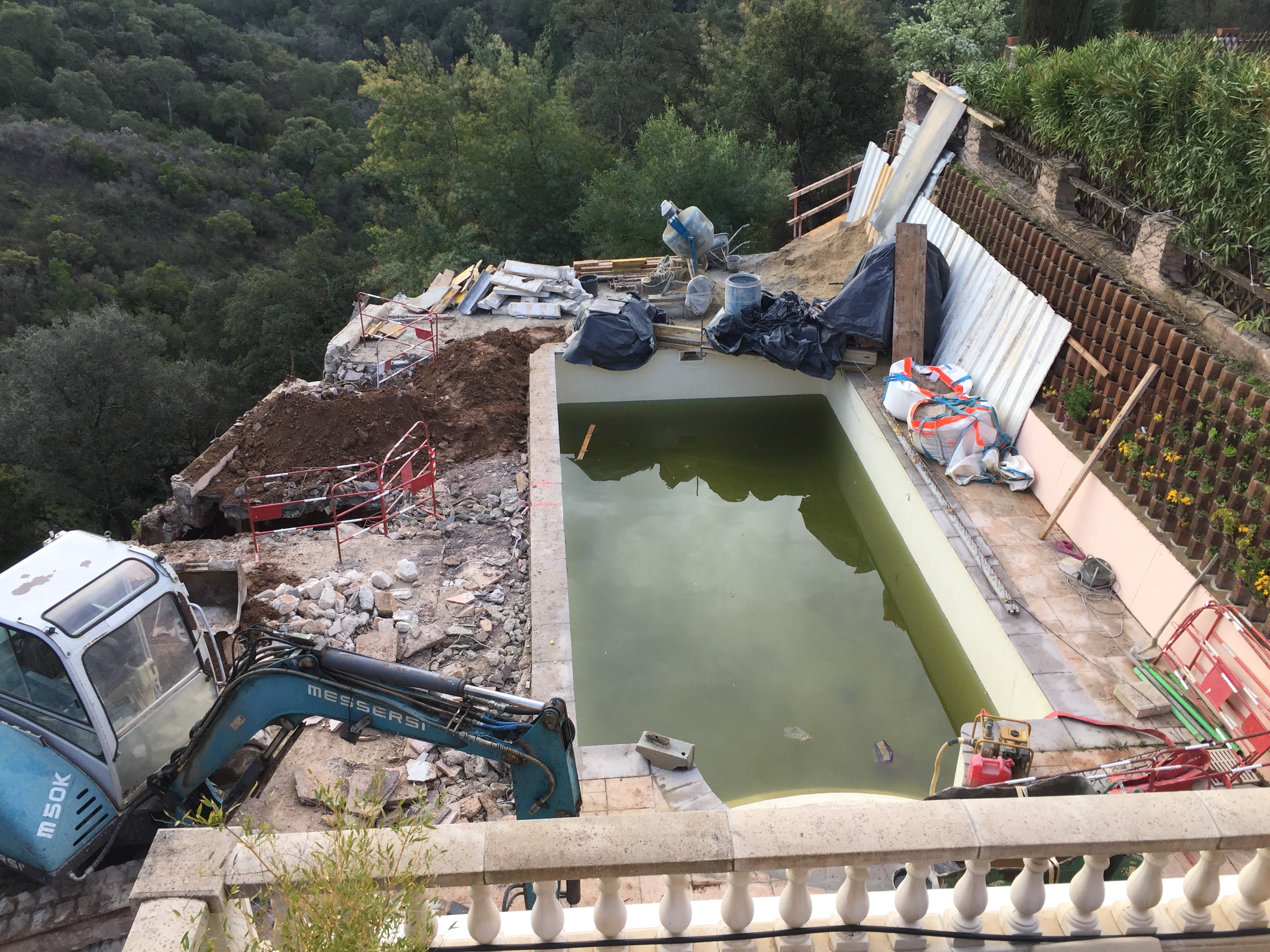 Avant les travaux