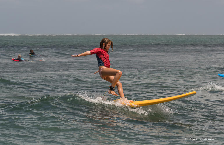 Cours de surf à La Réunion