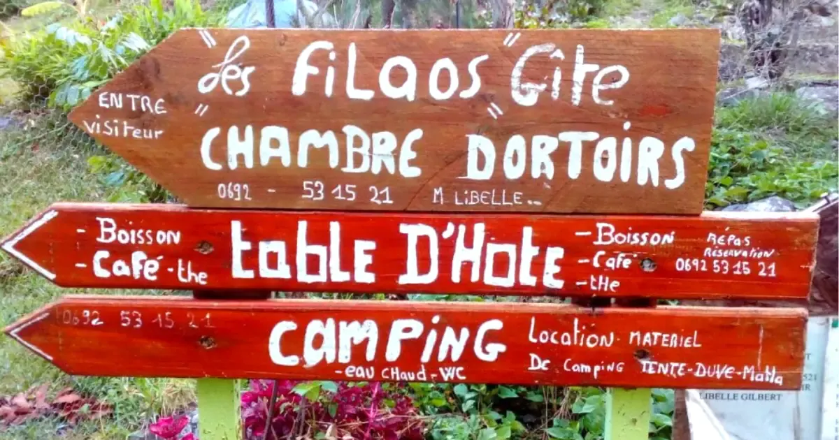 Camping Les Filaos, Îlet à Malheur, cirque de Mafate