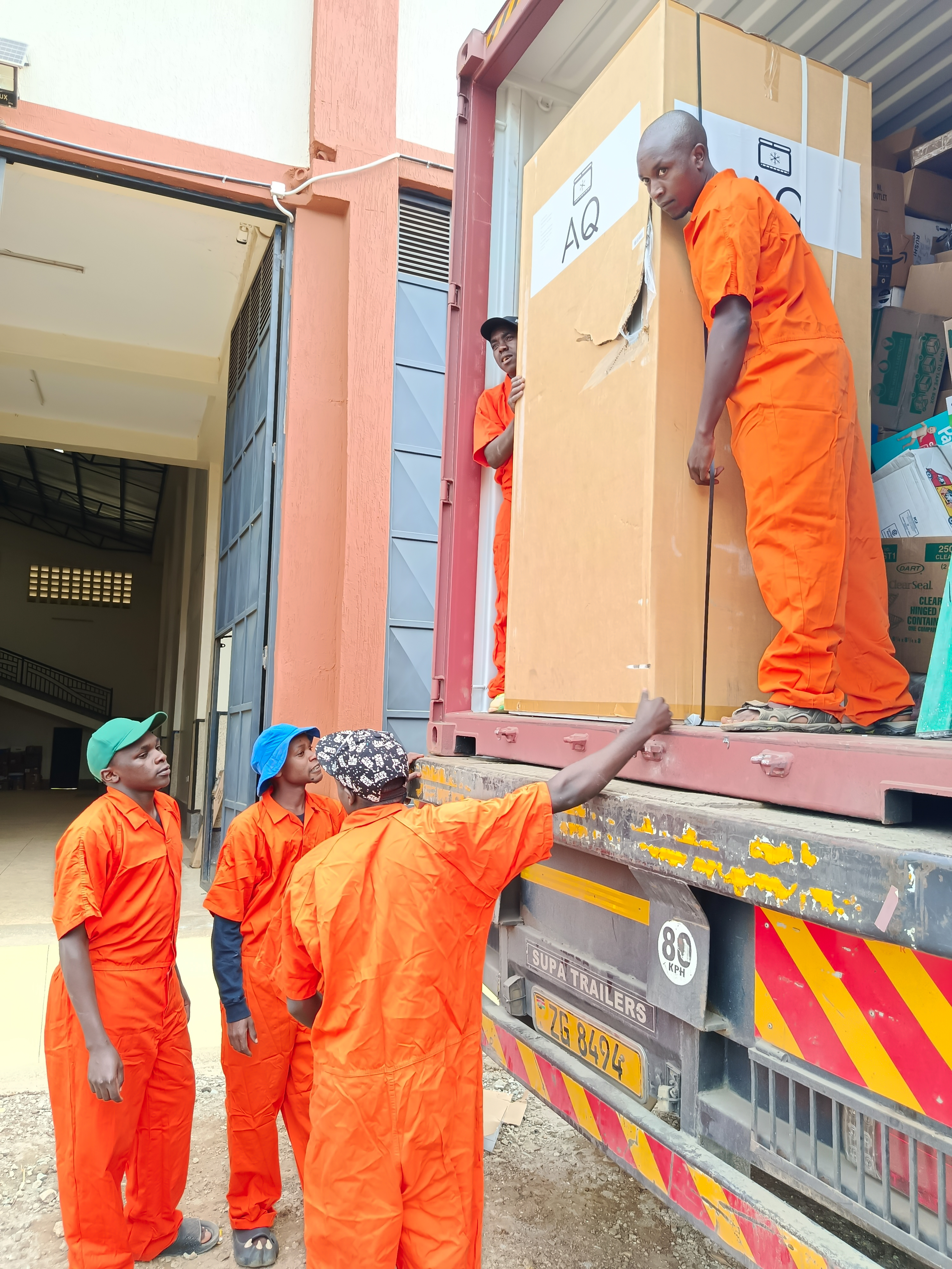 DMV Shipping professionals at work