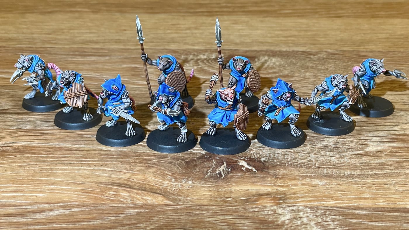 Ratfolk Blue Warband
