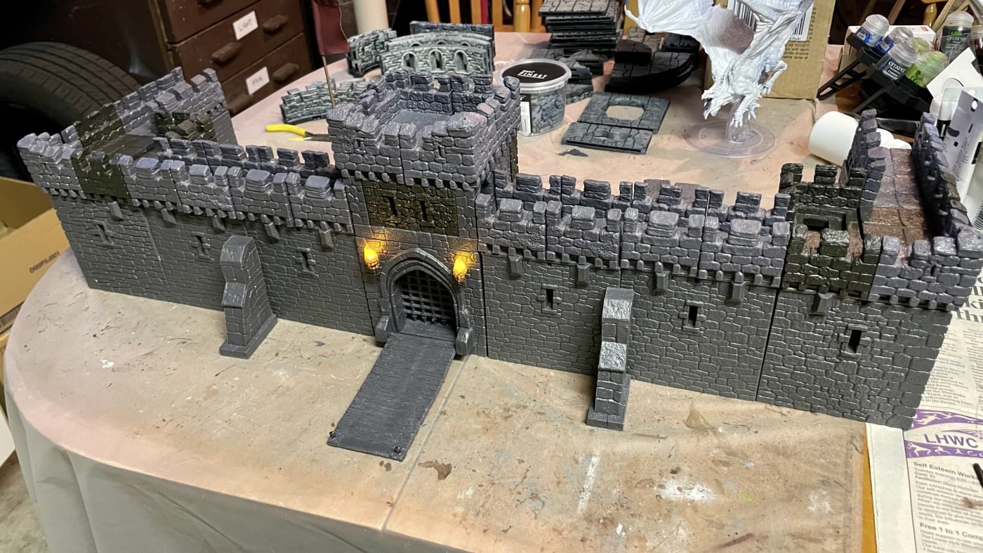 Castle Wall with Gate