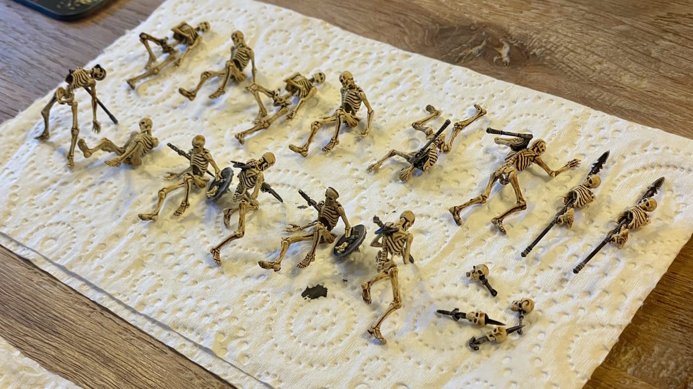 Slain Skeleton Scatter