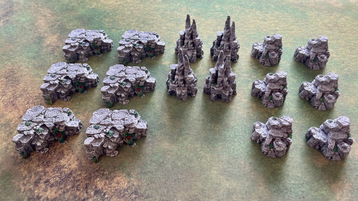Mountain Rock Scatter