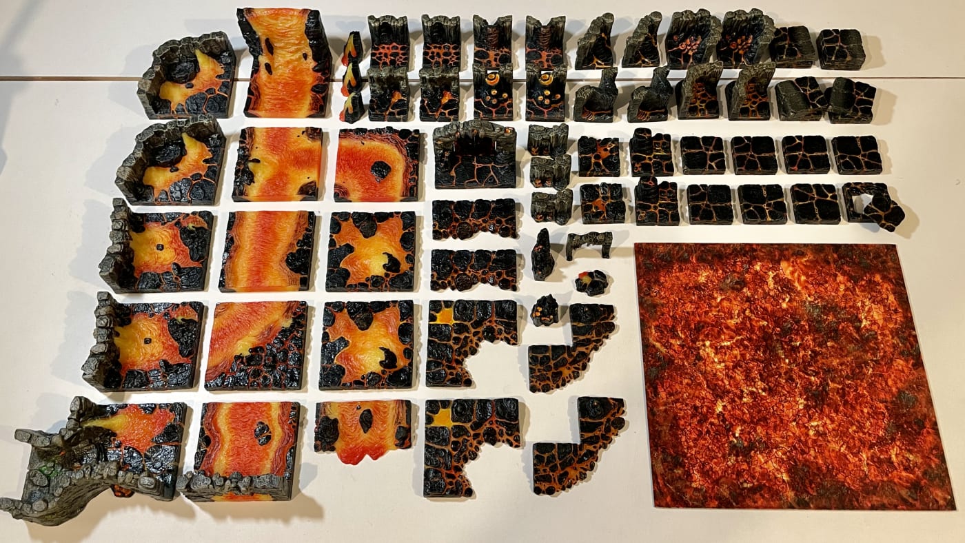 Lava Cavern Tiles
