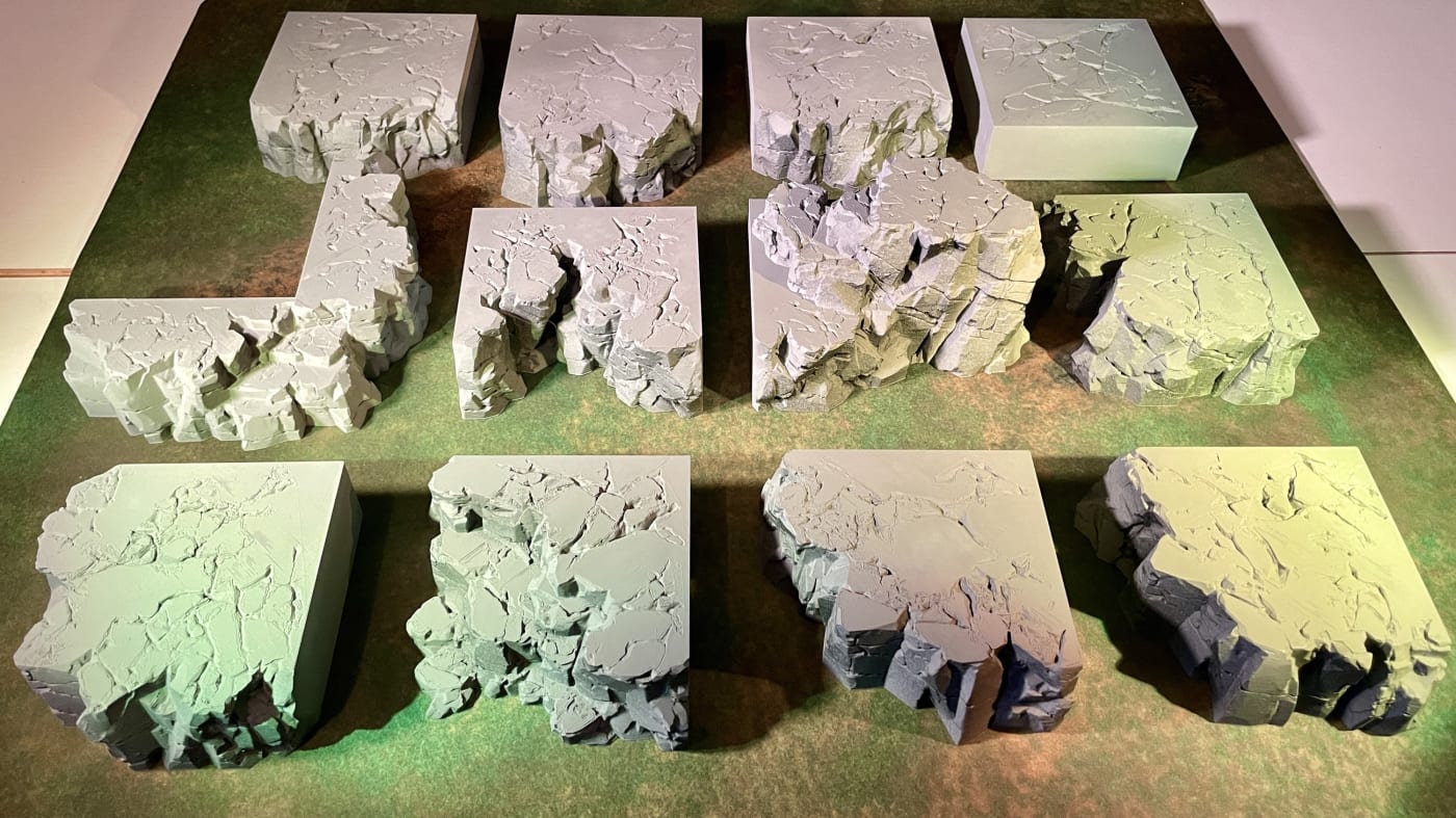 Modular Plateau Pieces