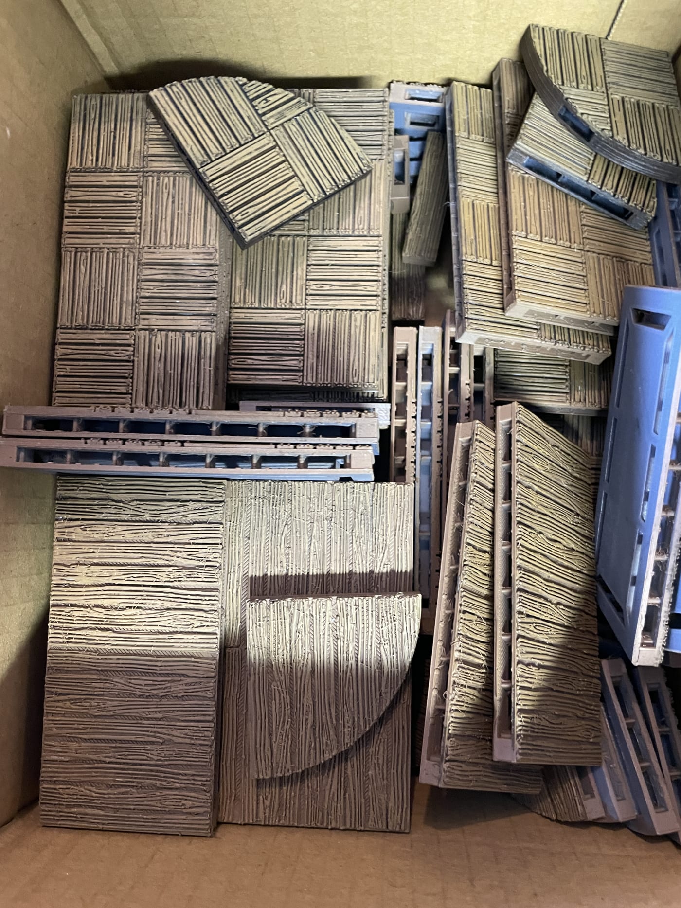 Modular Wood Floor Tiles