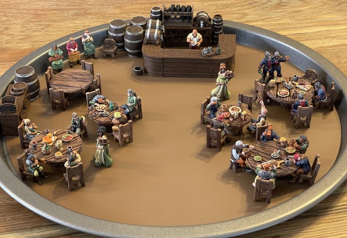 Full Tavern Interior Set photo 9