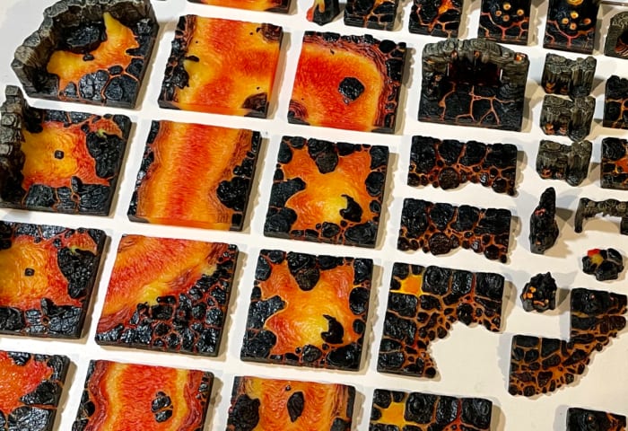 Lava Cavern Tiles photo 3