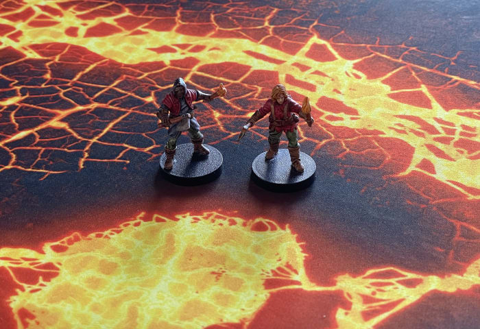 Lava / Magma Battle Mat photo 2