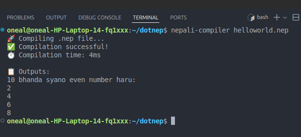 Compile Code