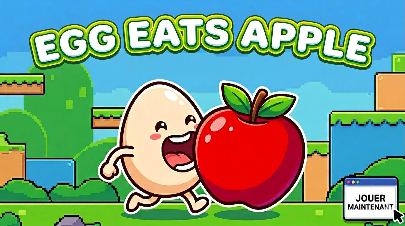 EGG EATS APPLE — aperçu