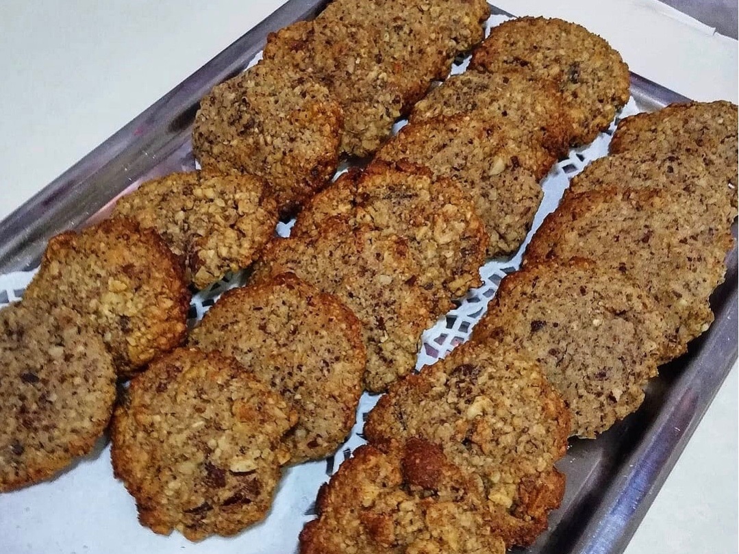 Fındıklı Tahinli Vegan Kurabiye