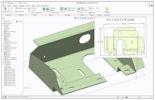 SOLIDWORKS sheet metal design examples