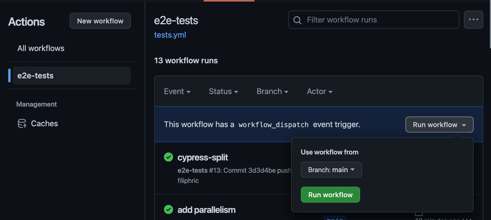 Cypress.io and GitHub Actions A step by step guide Filip Hric Filip Hric