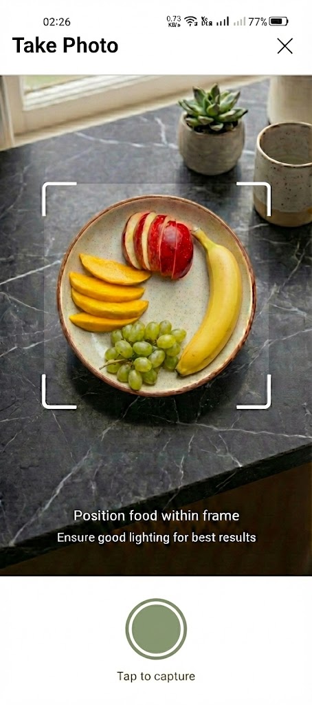 Photo tracking interface