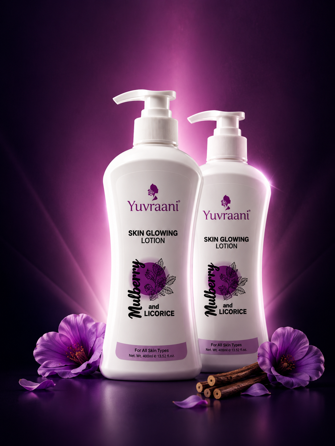 Yuvraani Skin Glowing Lotion Combo Buy 1 Get 1