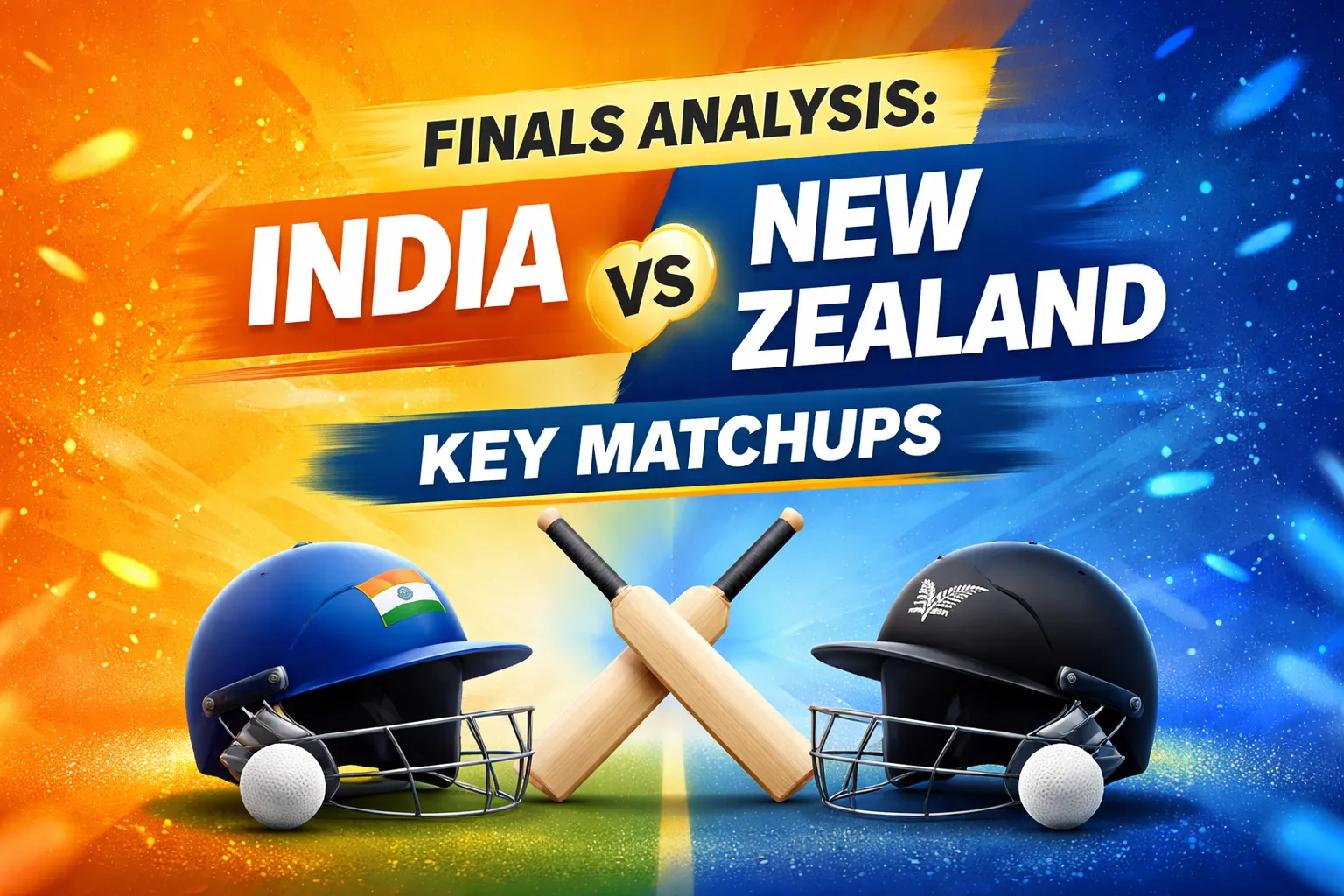 Finals Analysis: India vs New Zealand Key Matchups