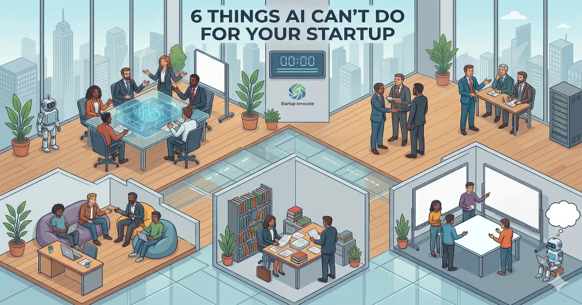 6 Things AI Can’t Do for Your Startup