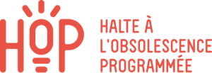 Logo HOP - Halte à l'obsolescence programmée