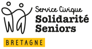 Logo Service Civique Solidarité Séniors