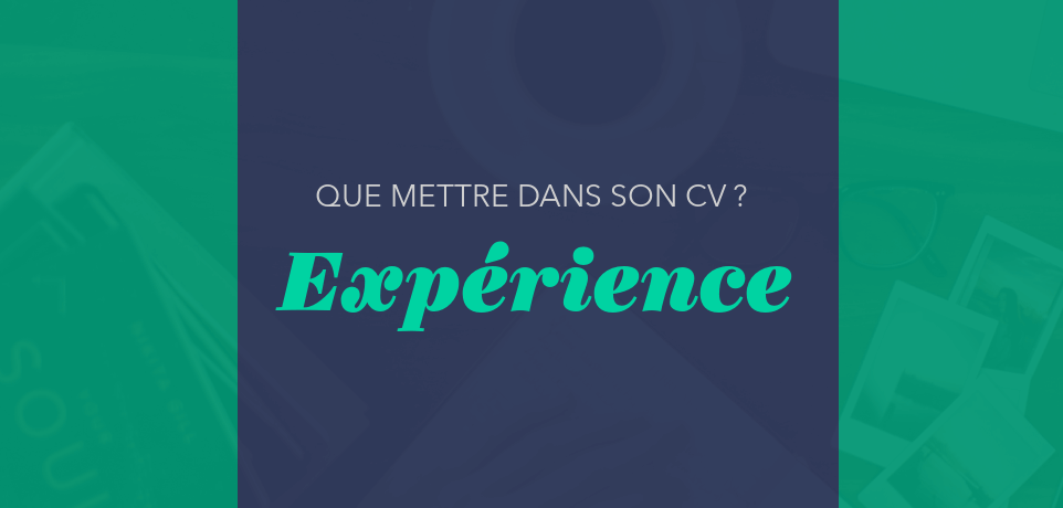 Expérience Professionnelle Sur Un Cv - Guide [+ 10 Exemples] - Modele