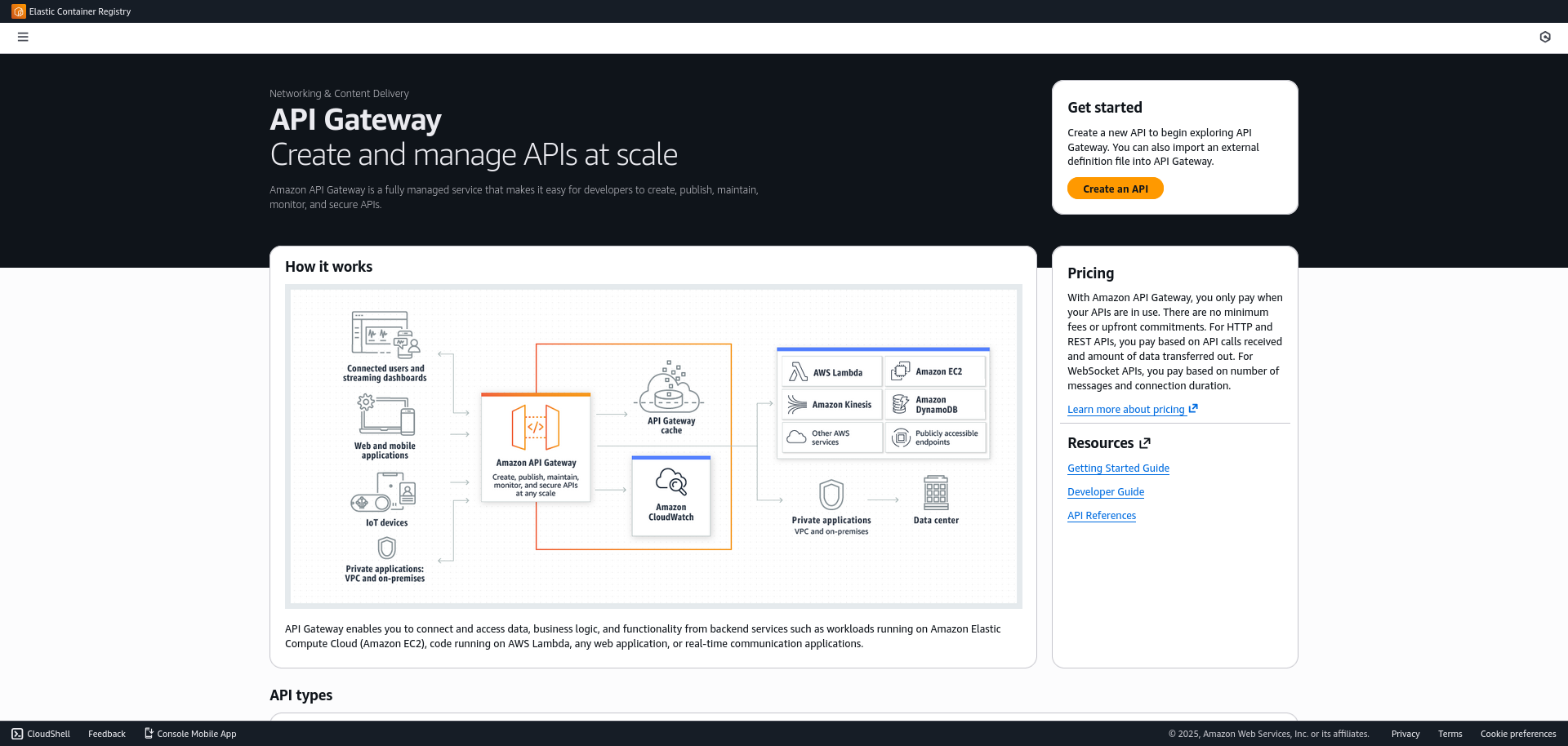 API Gateway AWS