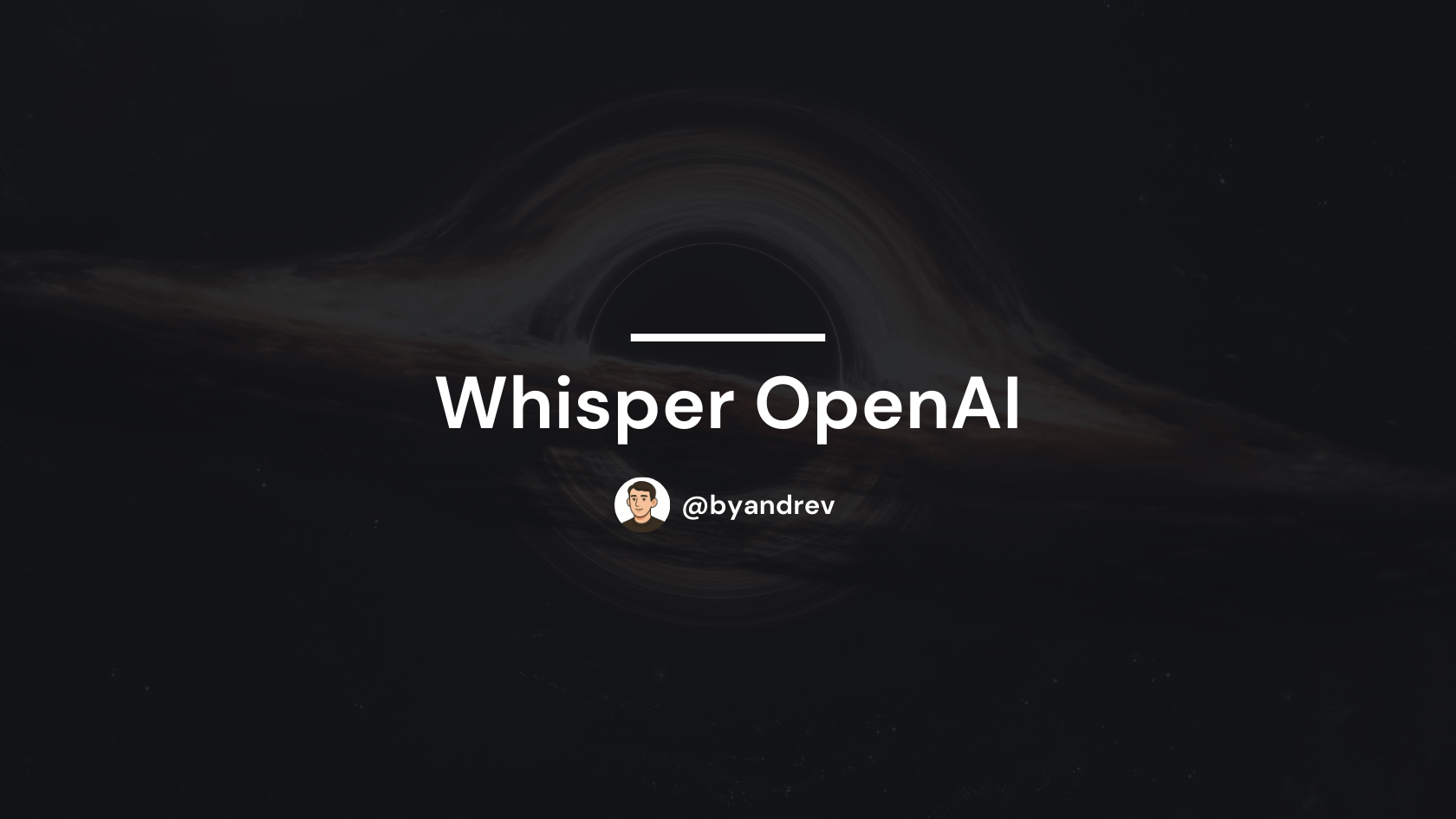 Uso de Whisper de OpenAI para transcribir videos