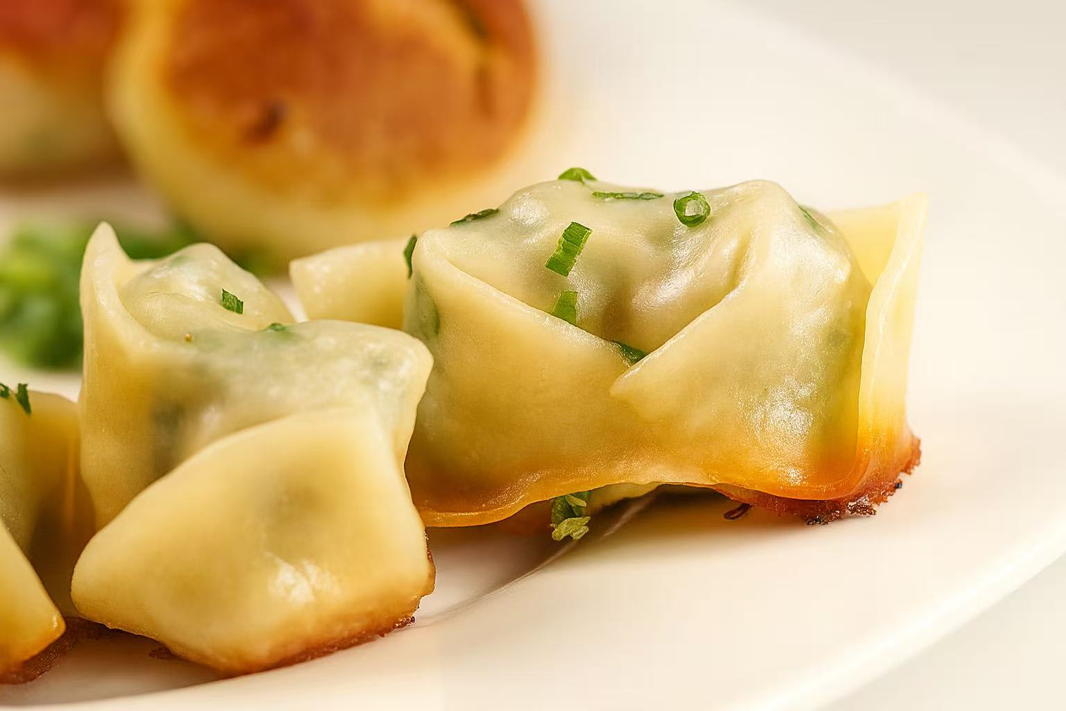 猪肉韭菜饺(8个)