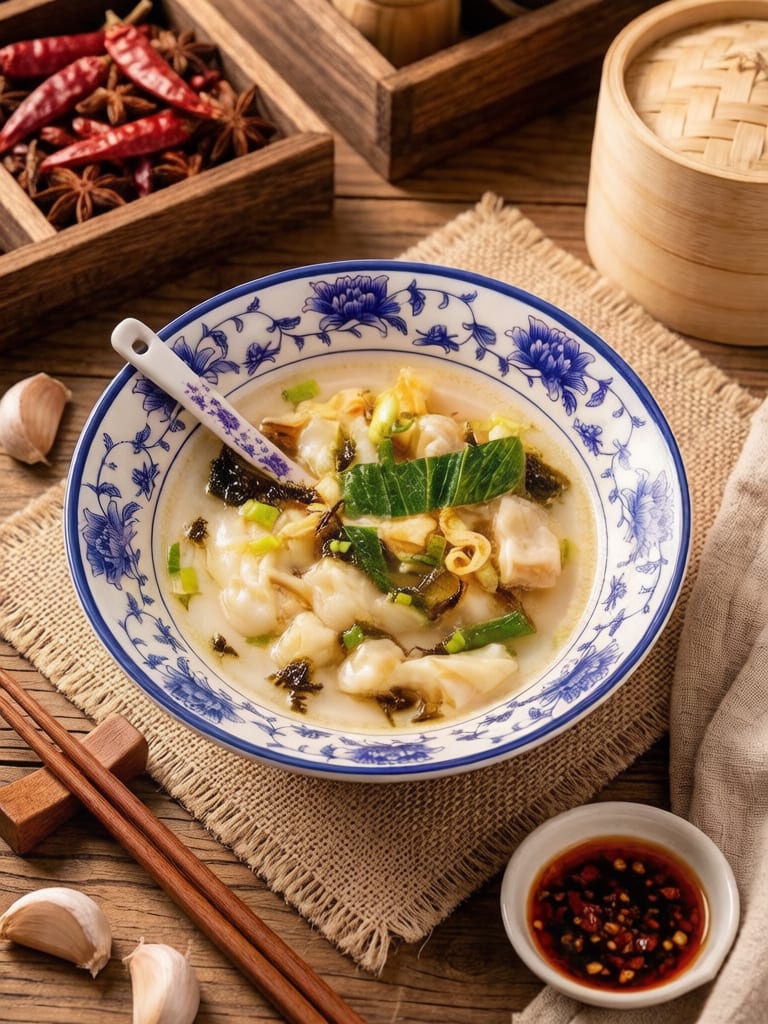 猪肉汤馄饨(10个)