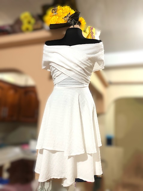 Vestido doble campana