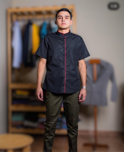 Camisa estilo asiático