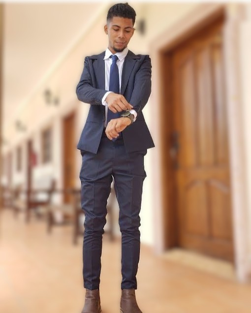 Traje estilo italiano