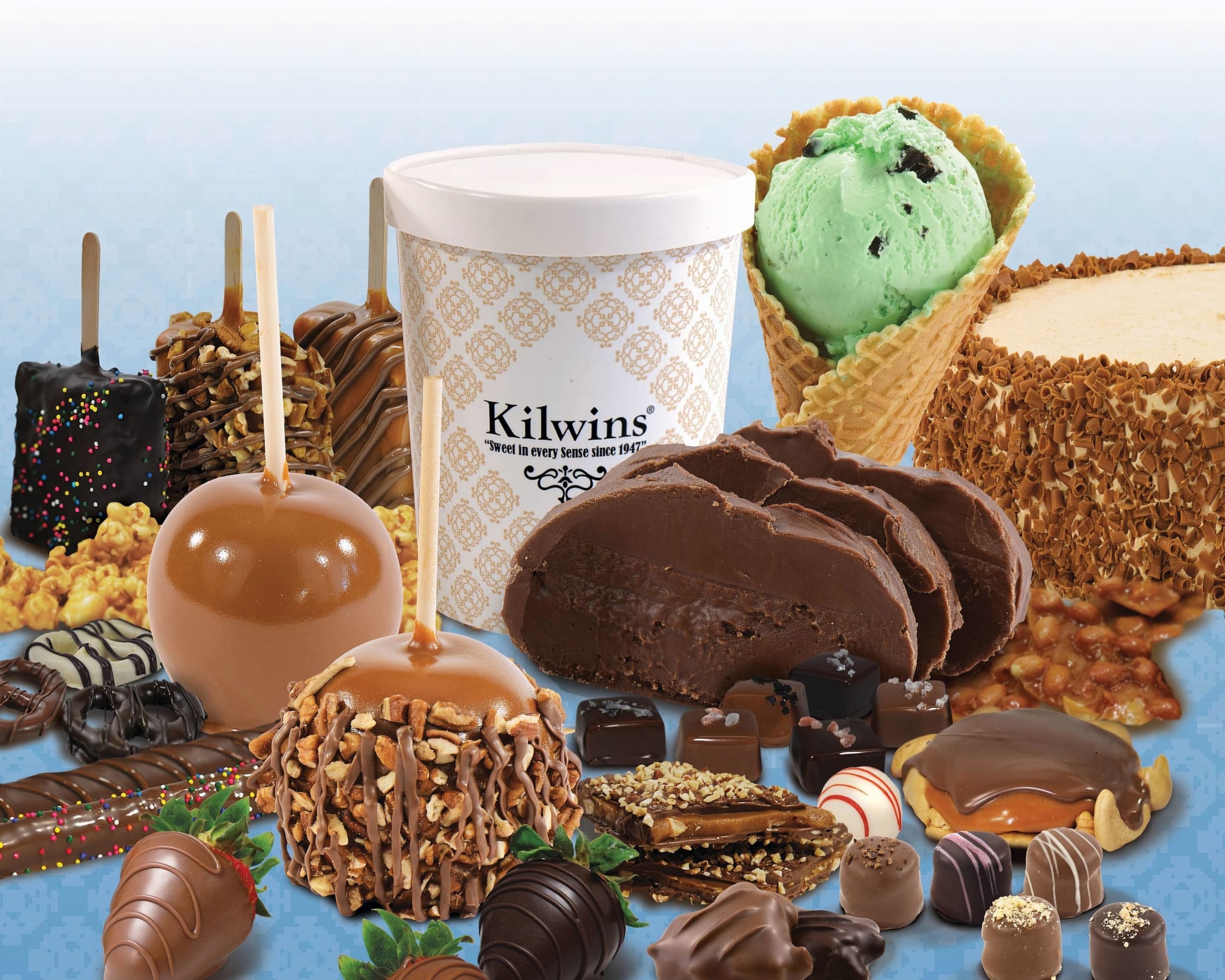Ice cream and sweets from Kilwins