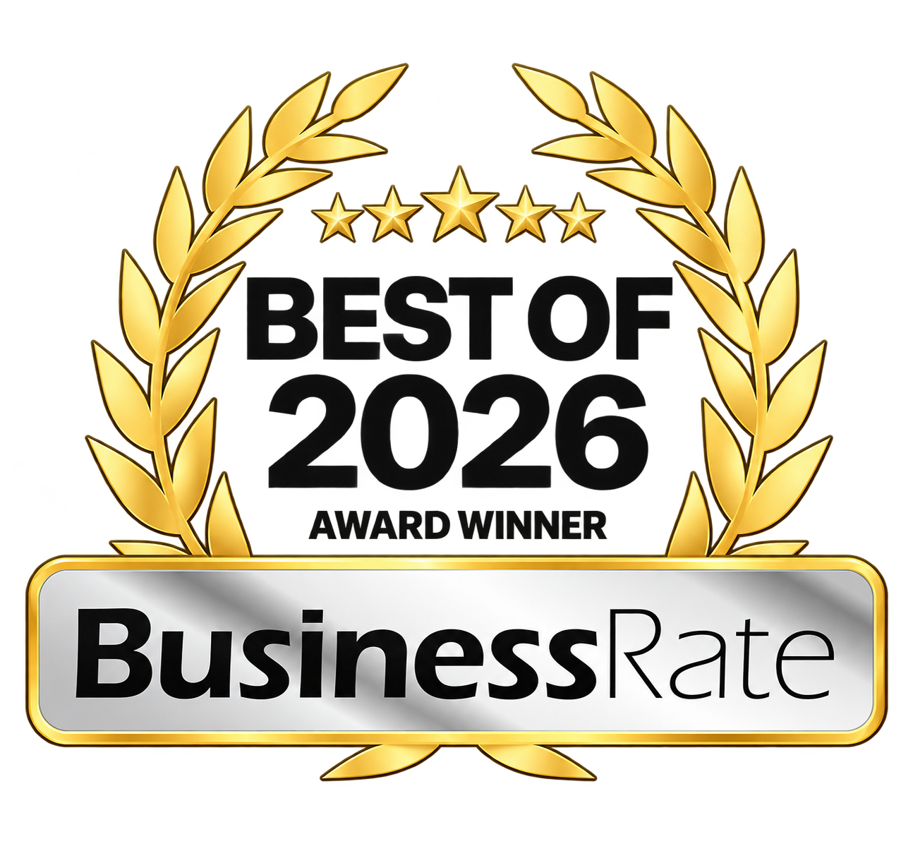 BusinessRate Best of 2026 award winner