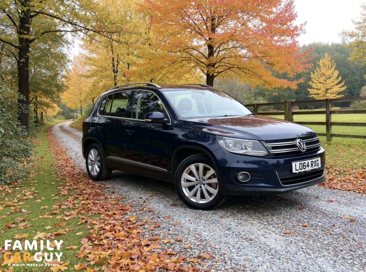 BLUE 2015 VOLKSWAGEN TIGUAN MATCH TDI BLUE TECH
