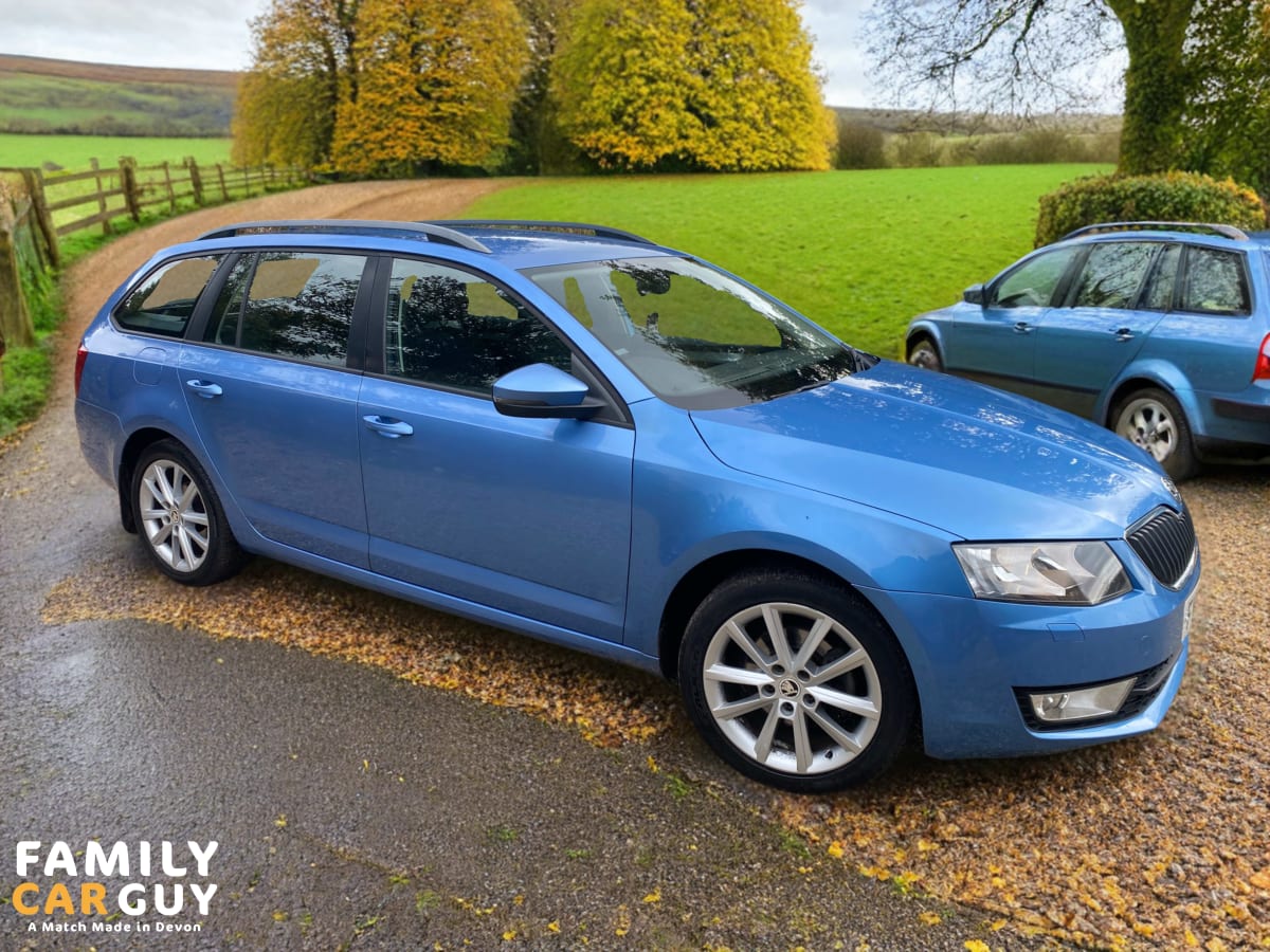 BLUE 2013 SKODA OCTAVIA ELEGANCE TSI