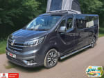 GREY 2024 RENAULT TRAFIC LL30 EXTRA SPRT BLU DCI  4 Berth  Camper van - Imaging+