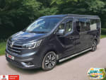 GREY 2024 RENAULT TRAFIC LL30 EXTRA SPRT BLU DCI  4 Berth  Camper van - Imaging+