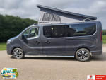 GREY 2024 RENAULT TRAFIC LL30 EXTRA SPRT BLU DCI  4 Berth  Camper van - Imaging+