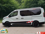 WHITE 2023 RENAULT TRAFIC SL28 B-NESS + BLUE DCI  4  Berth  Camper van - Imaging+