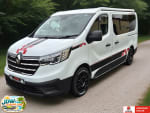 WHITE 2023 RENAULT TRAFIC SL28 B-NESS + BLUE DCI  4  Berth  Camper van - Imaging+