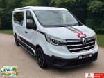WHITE 2023 RENAULT TRAFIC SL28 B-NESS + BLUE DCI  4  Berth  Camper van - Imaging+