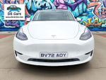 WHITE 2022 TESLA MODEL Y LONG RANGE AWD - Photo 2