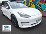 WHITE 2021 TESLA MODEL 3 LONG RANGE AWD - Photo 1