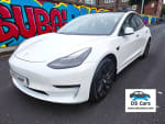 WHITE 2021 TESLA MODEL 3 LONG RANGE AWD - Photo 3