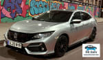 SILVER 2020 HONDA CIVIC SPORT VTEC - Photo 2