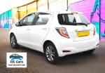 WHITE 2014 TOYOTA YARIS 1.3 VVT-I CVT - Photo 3