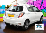 WHITE 2014 TOYOTA YARIS 1.3 VVT-I CVT - Photo 4